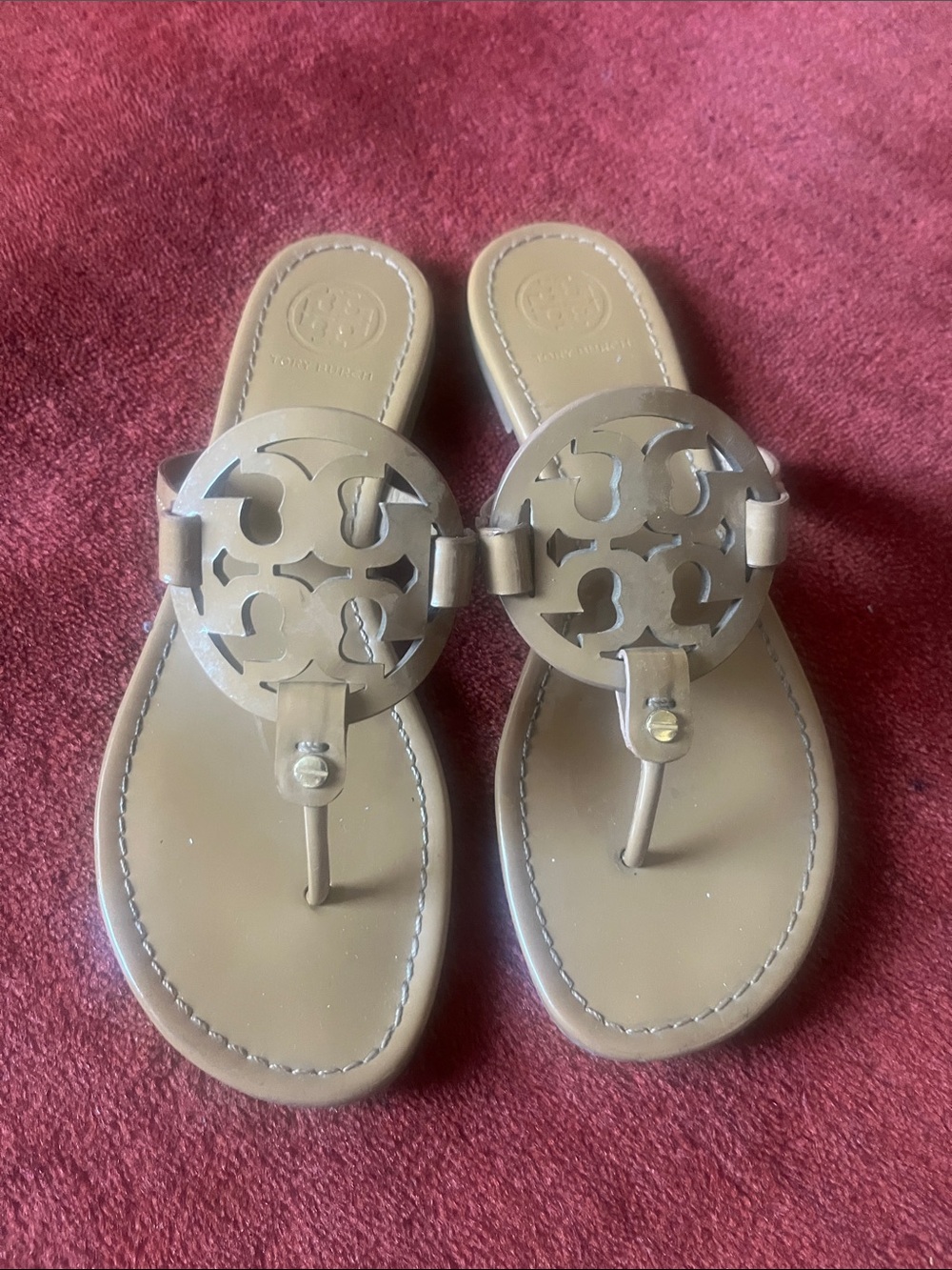 Tory Burch Miller Flip Flop Sandals - Picture 7 of 10